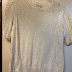 Rachel Zoe Women's Soft White Knit Sweater